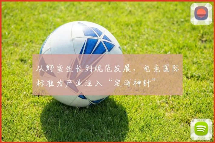 从野蛮生长到规范发展,电竞国际标准为产业注入“定海神针”