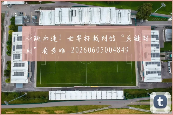 心跳加速！世界杯裁判的“关键时刻”有多难_20260605004849